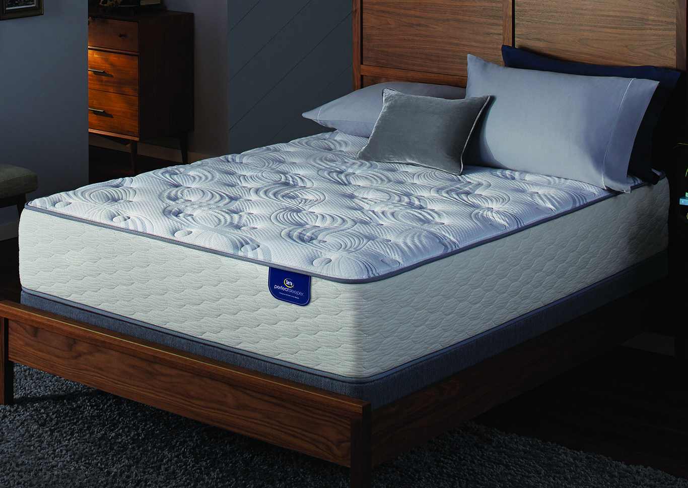 Tomlinson Plush Full Mattress,Serta Nationwide