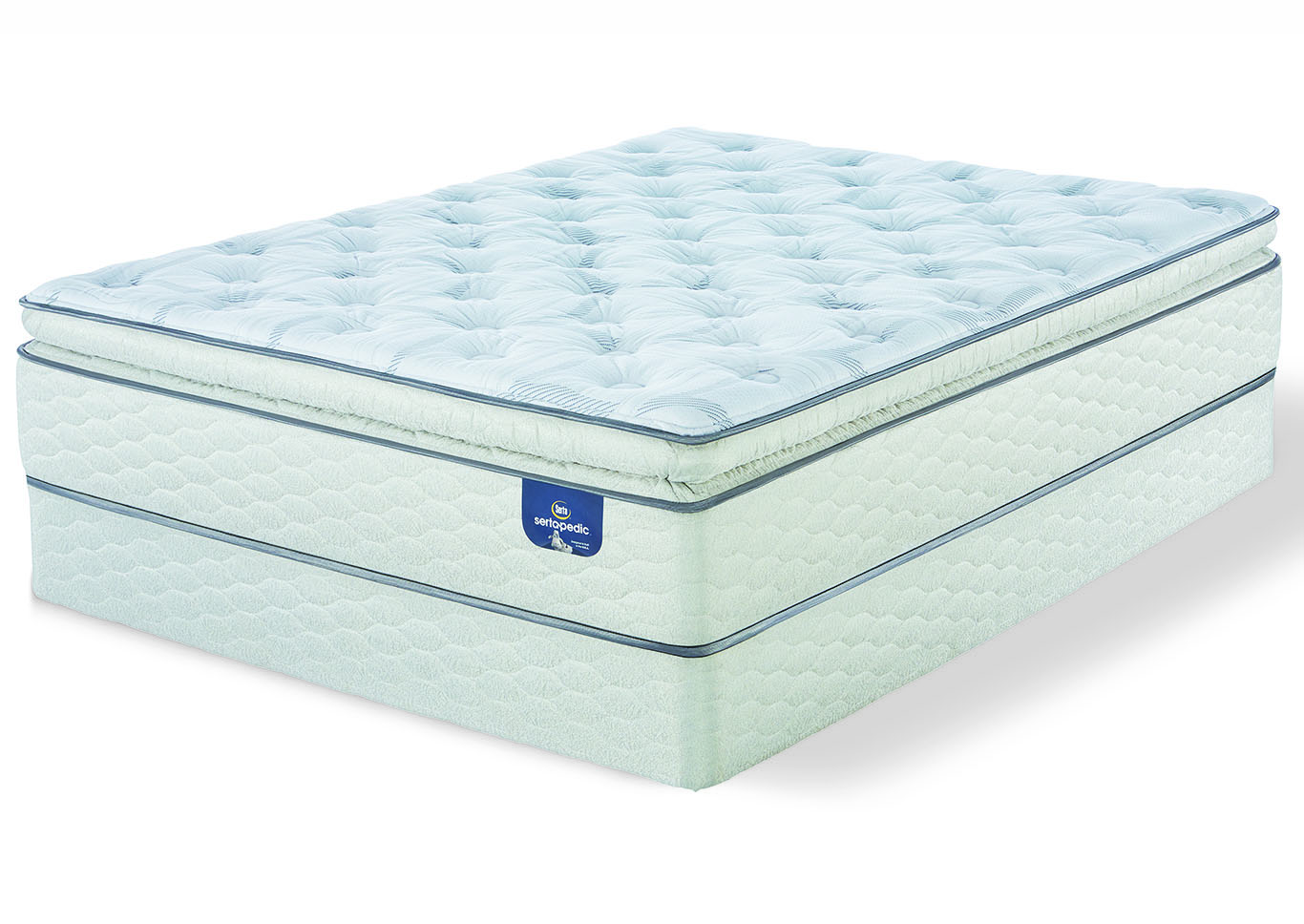 Alverson Super Pillow Top Plush California King Mattress,Serta Nationwide