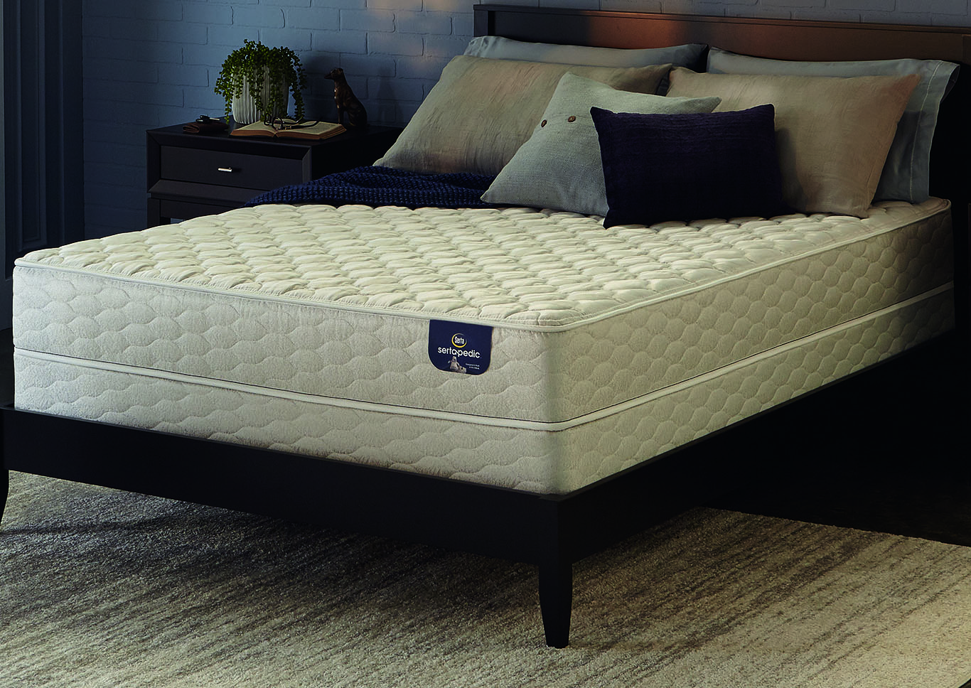 Colburn Firm Full Mattress Set,Serta Nationwide