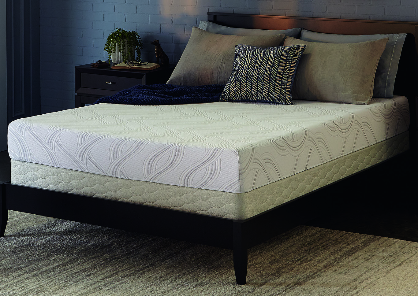 Kirkling Full Mattress Set,Serta Nationwide