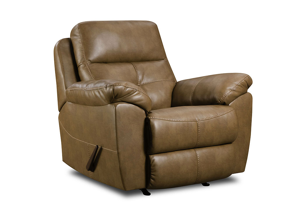 Bradford Toast Recliner,Simmons Upholstery