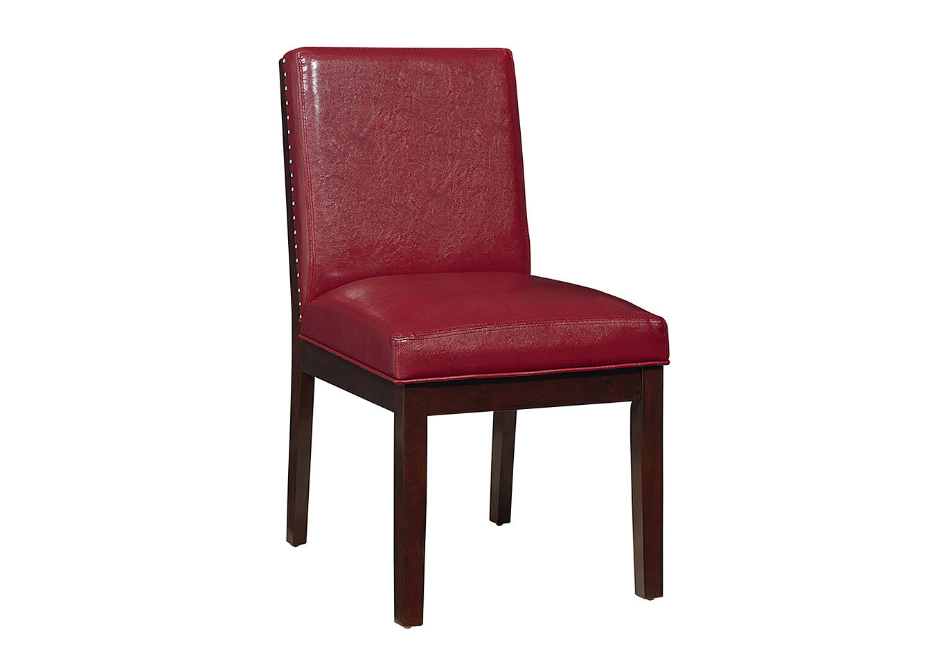 Couture Elegance Red Side Chair (Set of 2),Standard