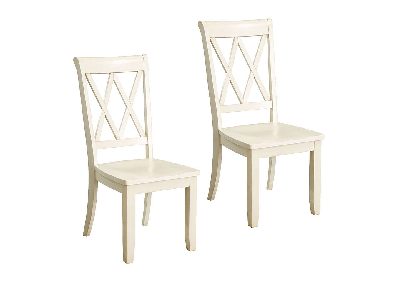 Vintage Vanilla Side Chair (Set of 2),Standard