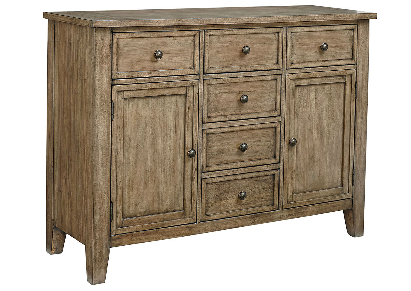 Vintage Gray Sideboard,Standard