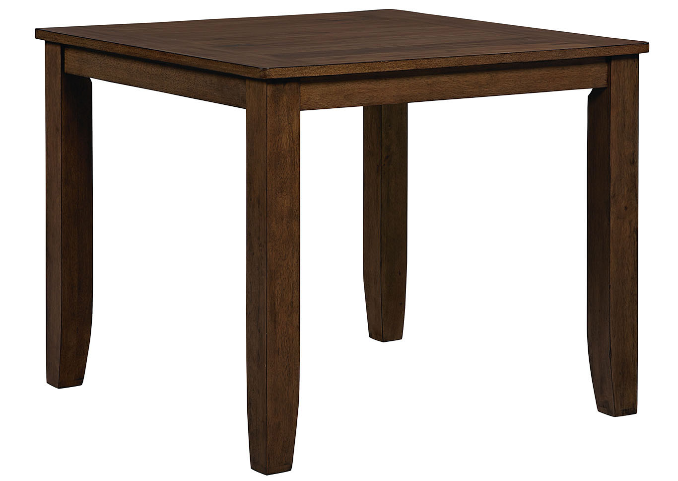 Vintage Brown Square Counter Table,Standard