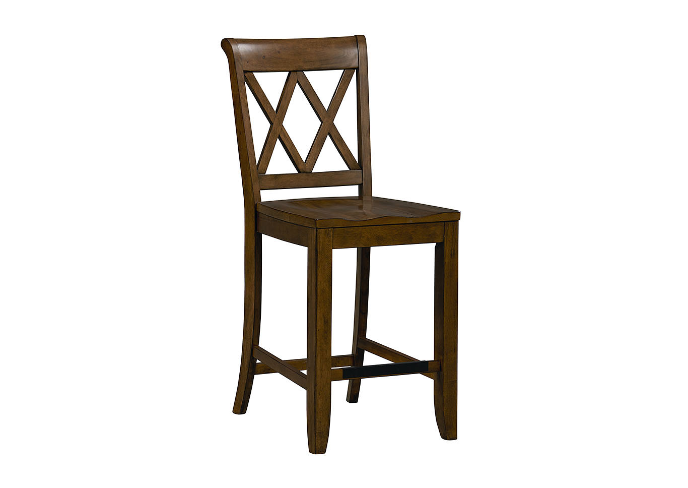 Vintage Brown Bar Stool (Set of 2),Standard