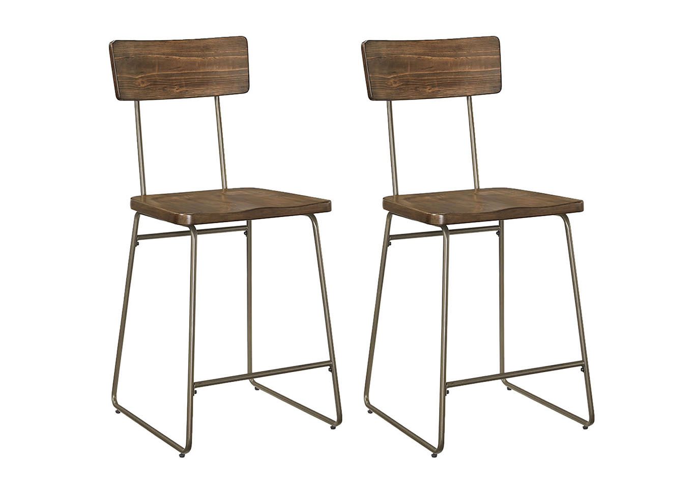 Oslo Brown Counter Chair,Standard