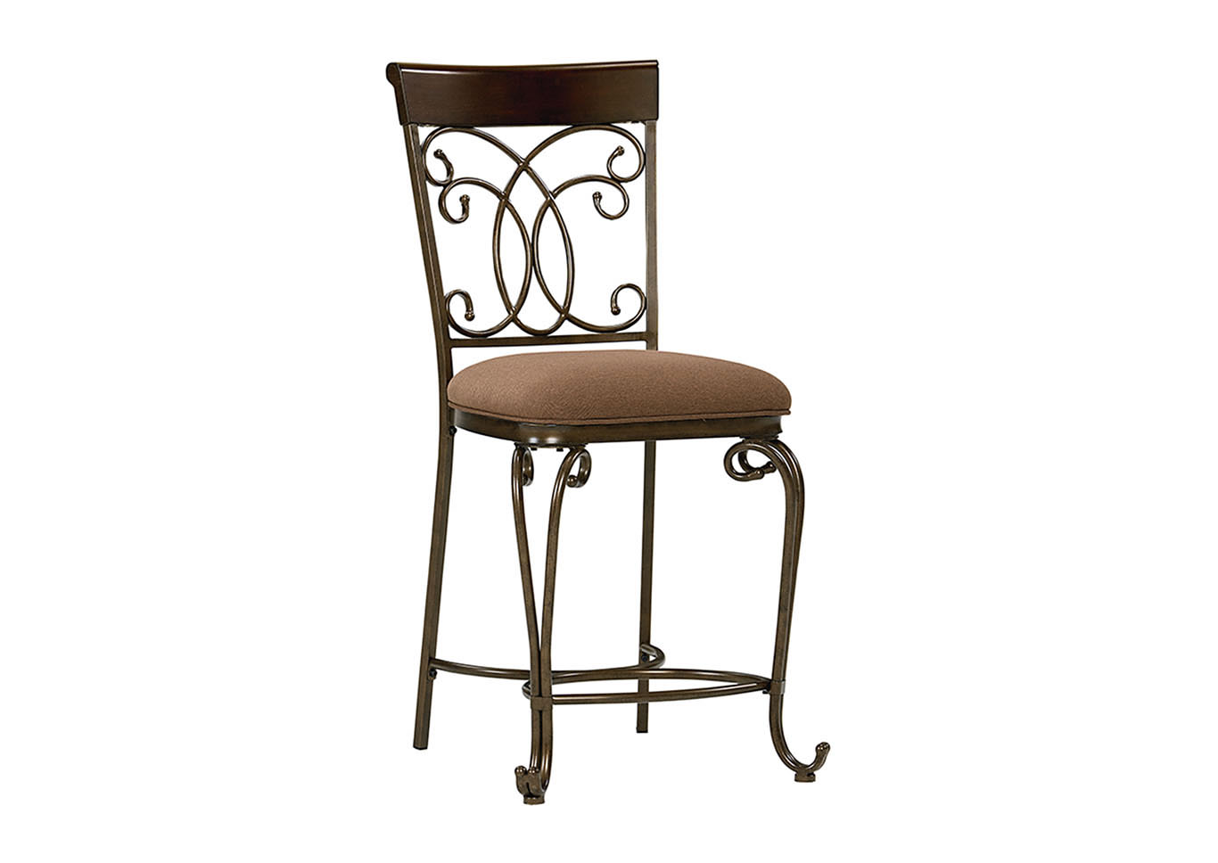 Bombay Brown Counter Chair (Set of 2),Standard