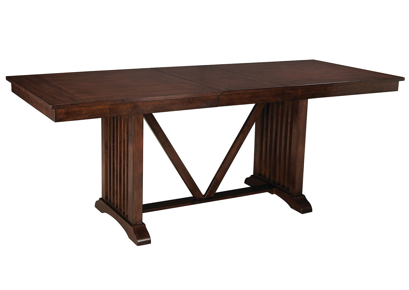 Artisan Loft Brown Counter Table,Standard