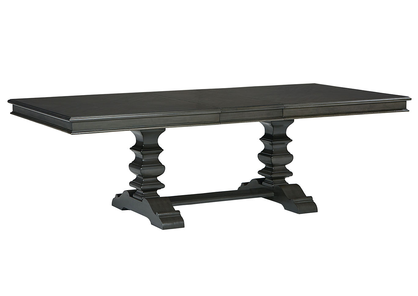 Garrison Charcoal Dining Table,Standard