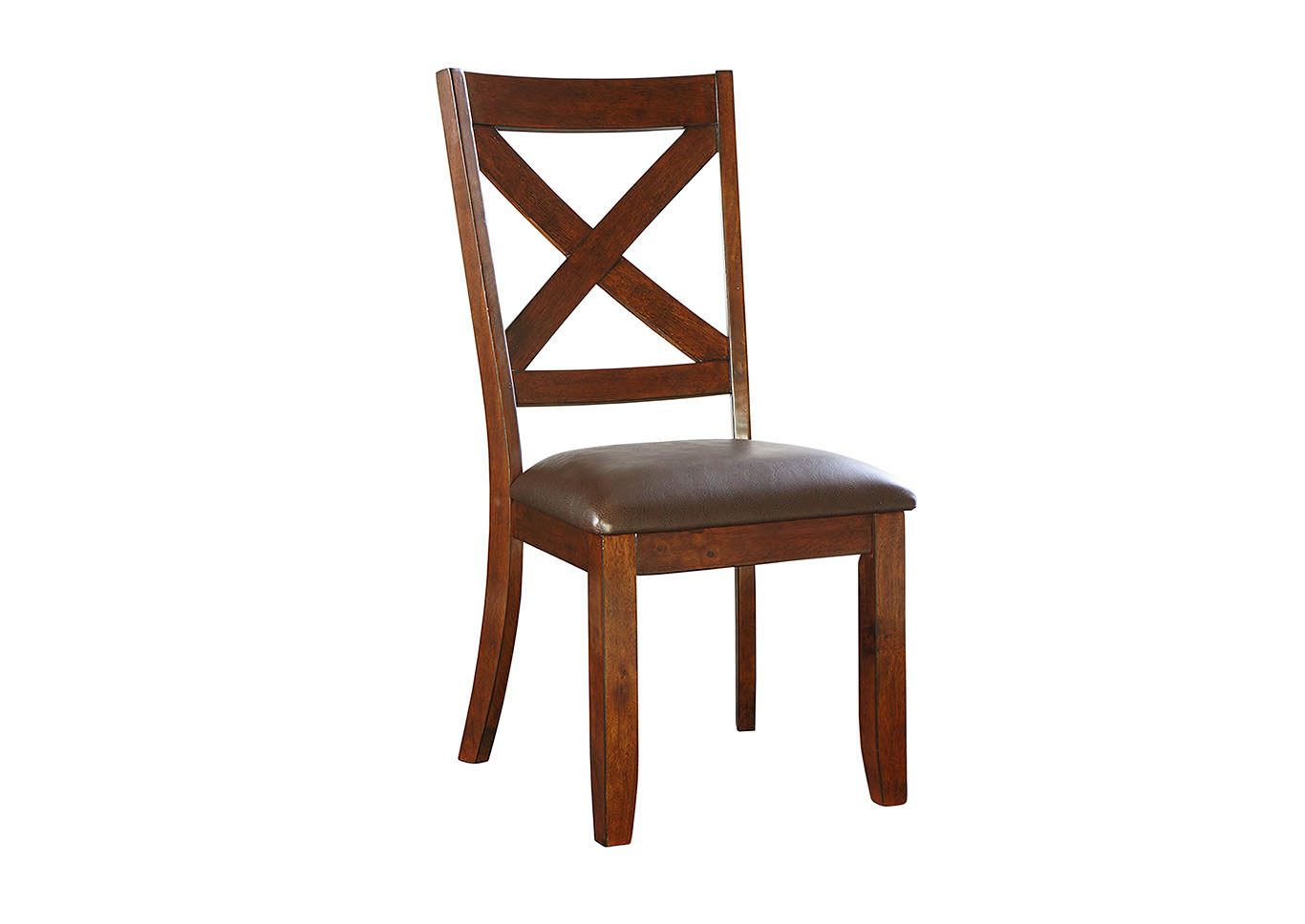 Omaha Brown Side Chair (Set of 2),Standard