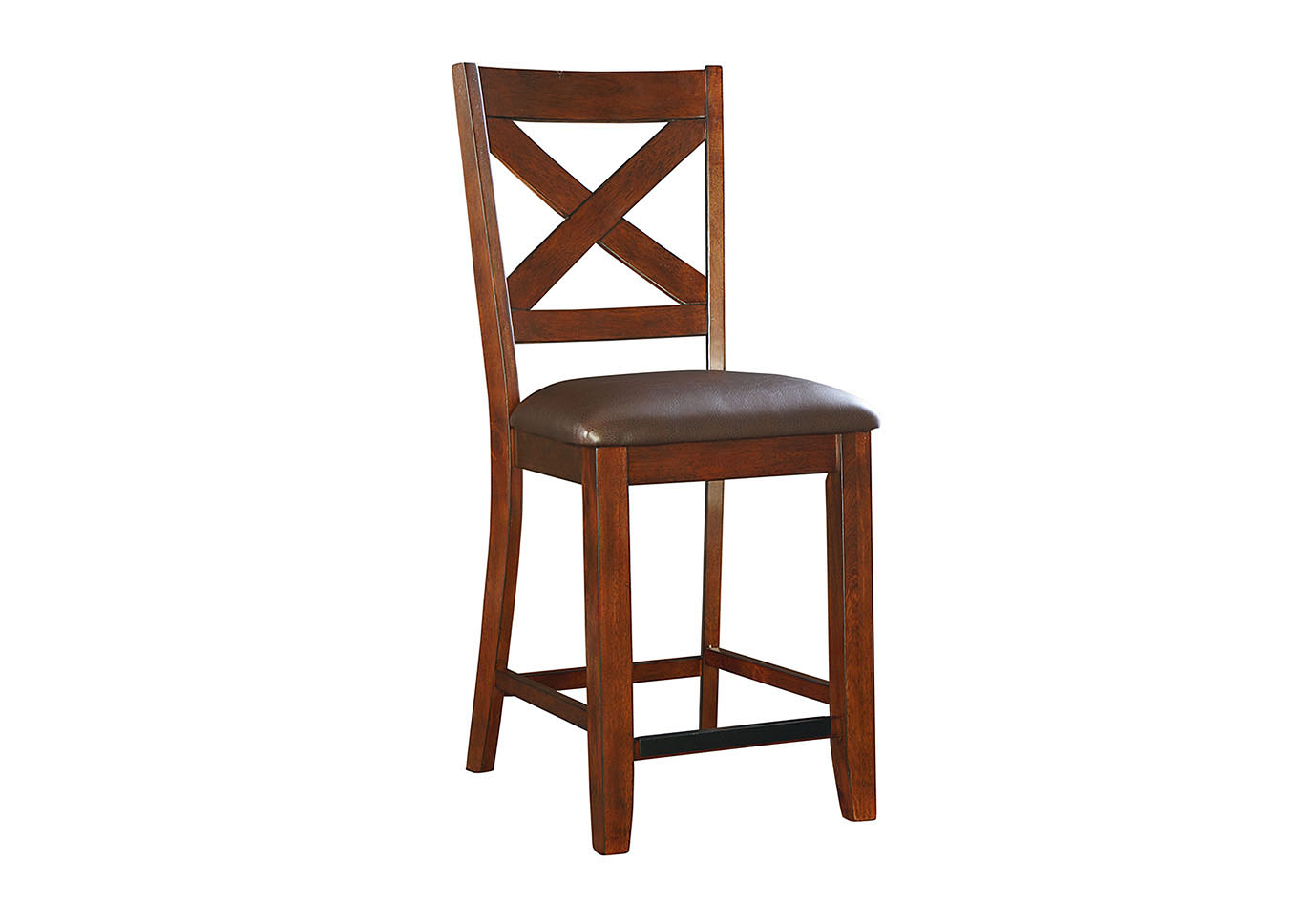 Omaha Brown Bar Stool (Set of 2),Standard