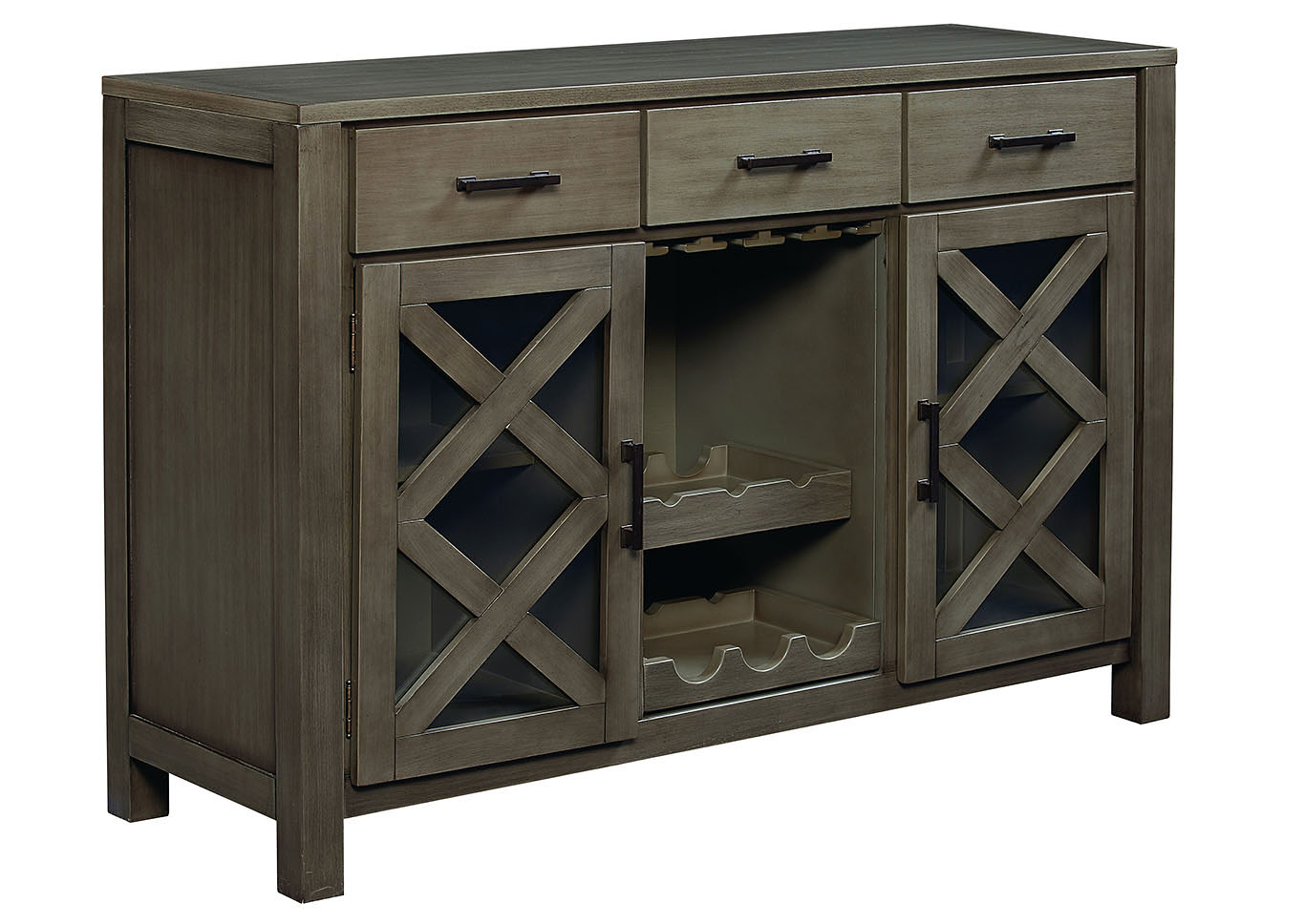 Omaha Gray Sideboard,Standard