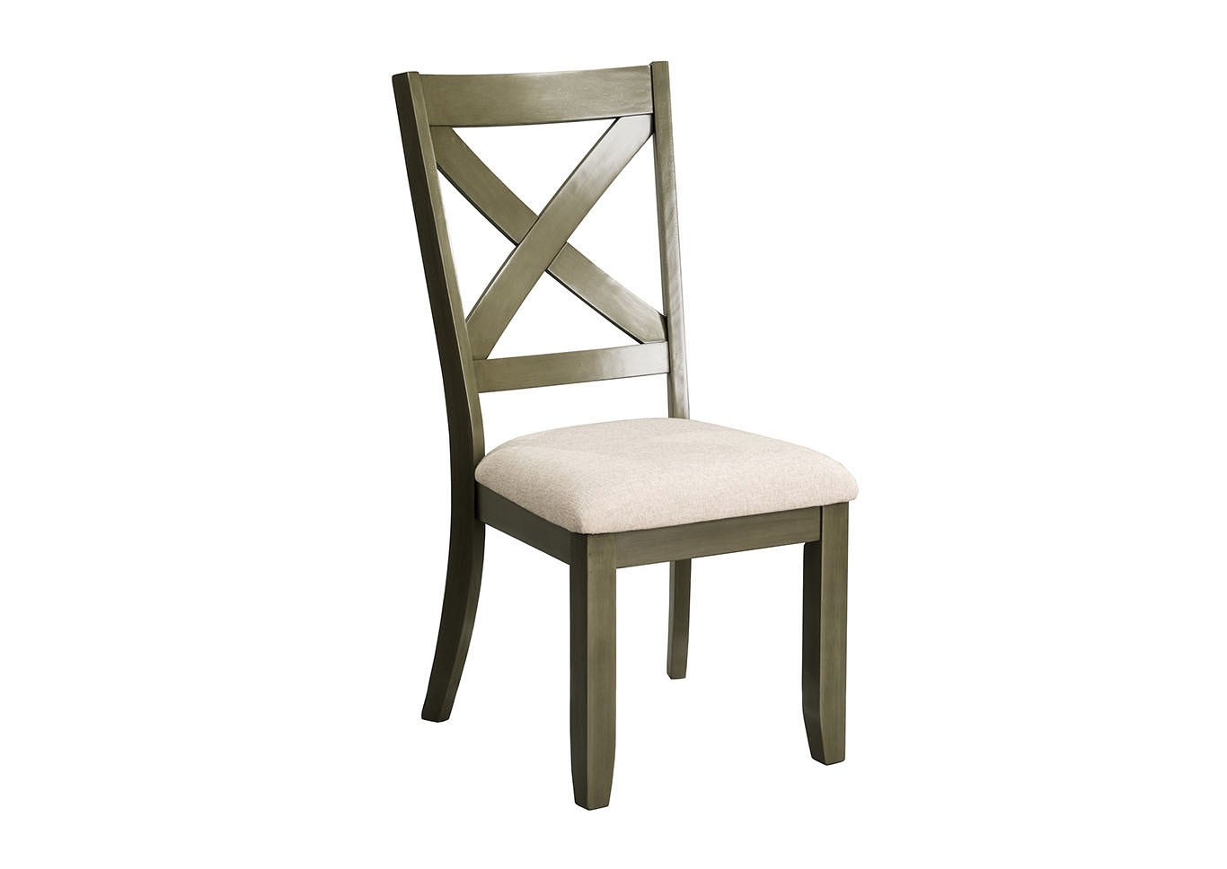 Omaha Gray Side Chair (Set of 2),Standard