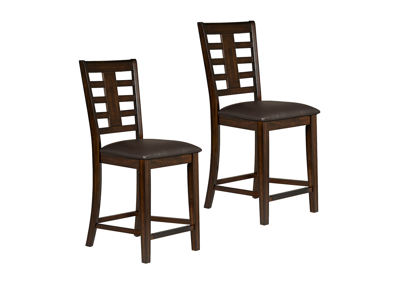 Bella Brown Bar Stool (Set of 2),Standard