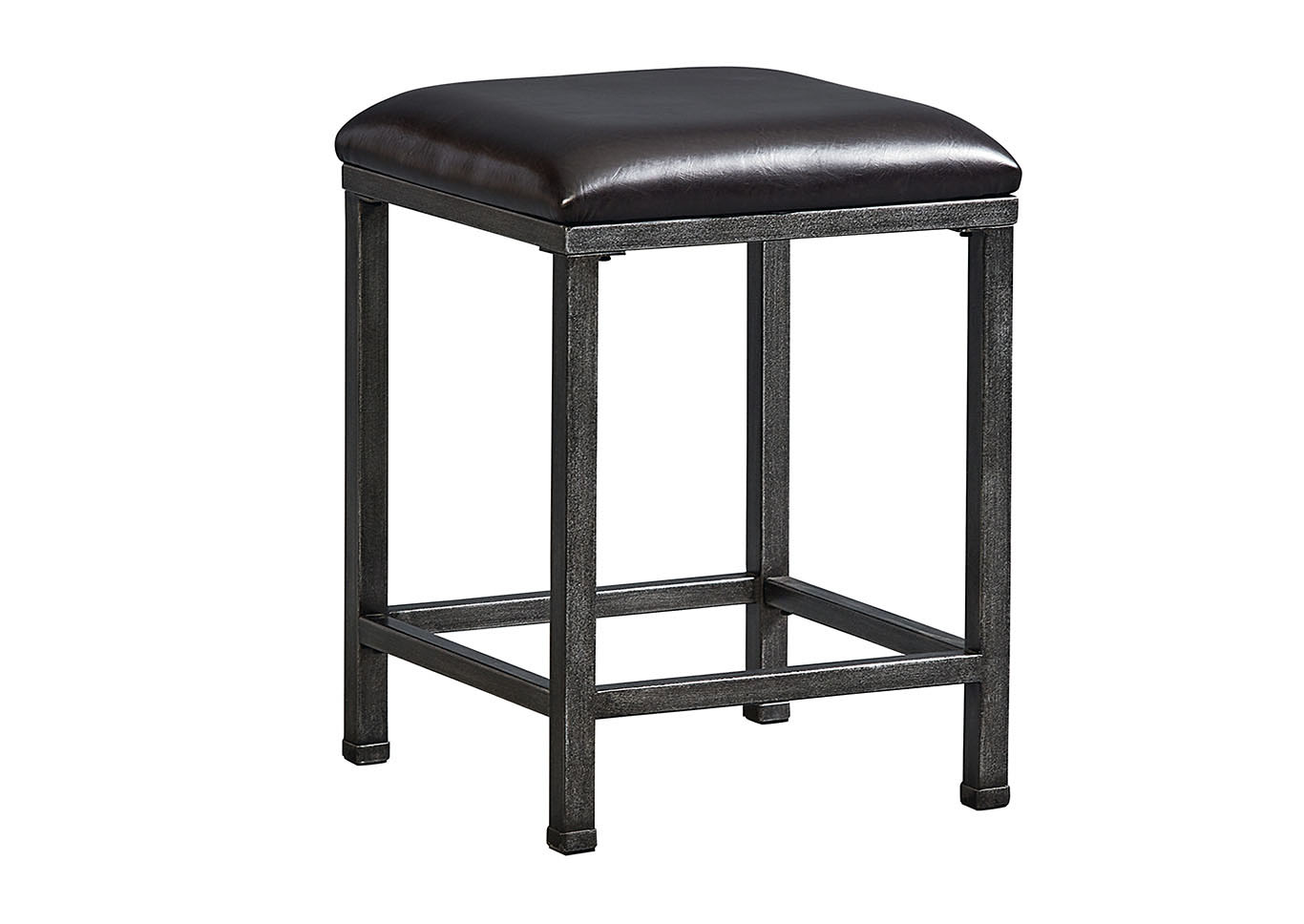 Montvale Black Uphosltered Bar Stool (Set of 2),Standard