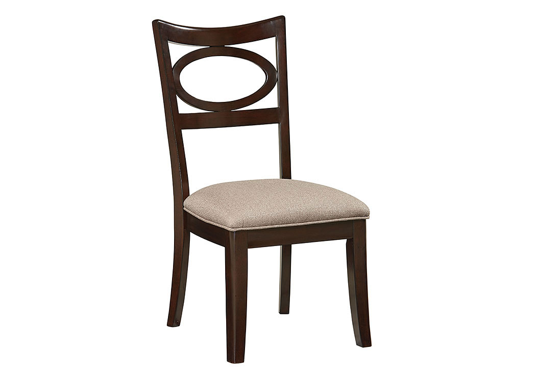 Serenity Brown Side Chair (Set of 2),Standard