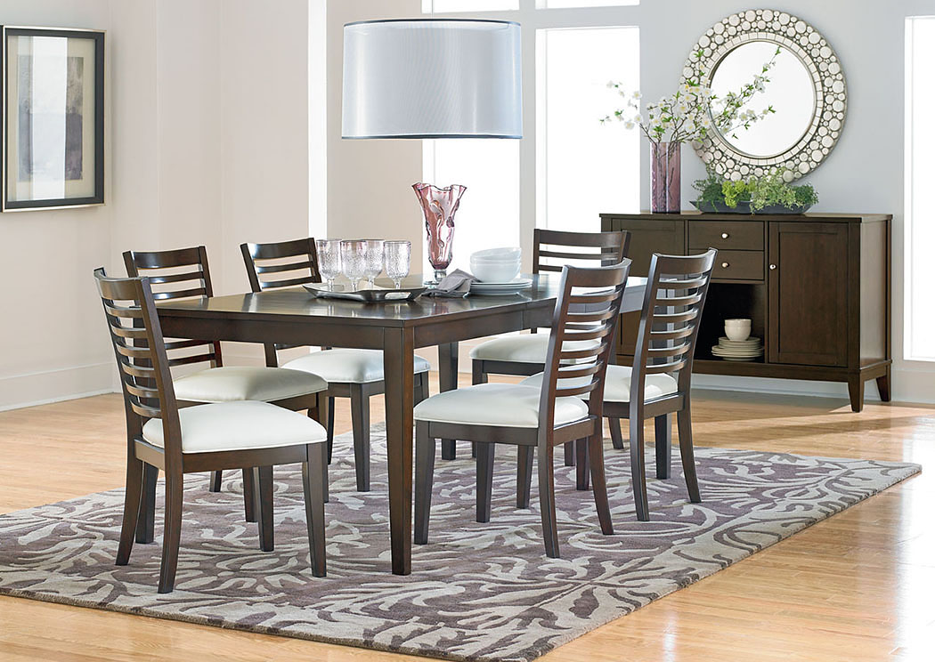 Noveau Brown Dining Table,Standard