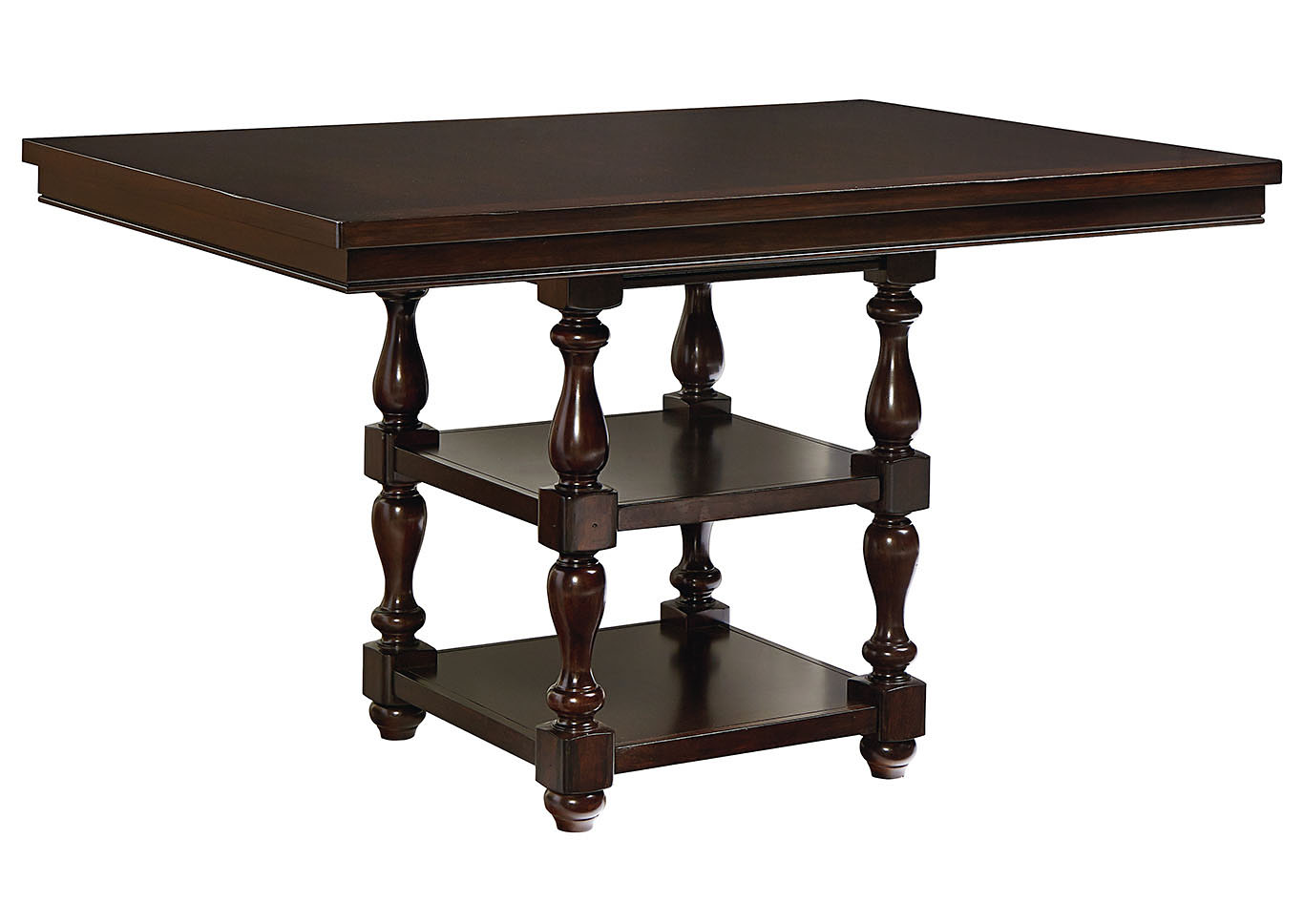 Mcgregor Brown Counter Table,Standard