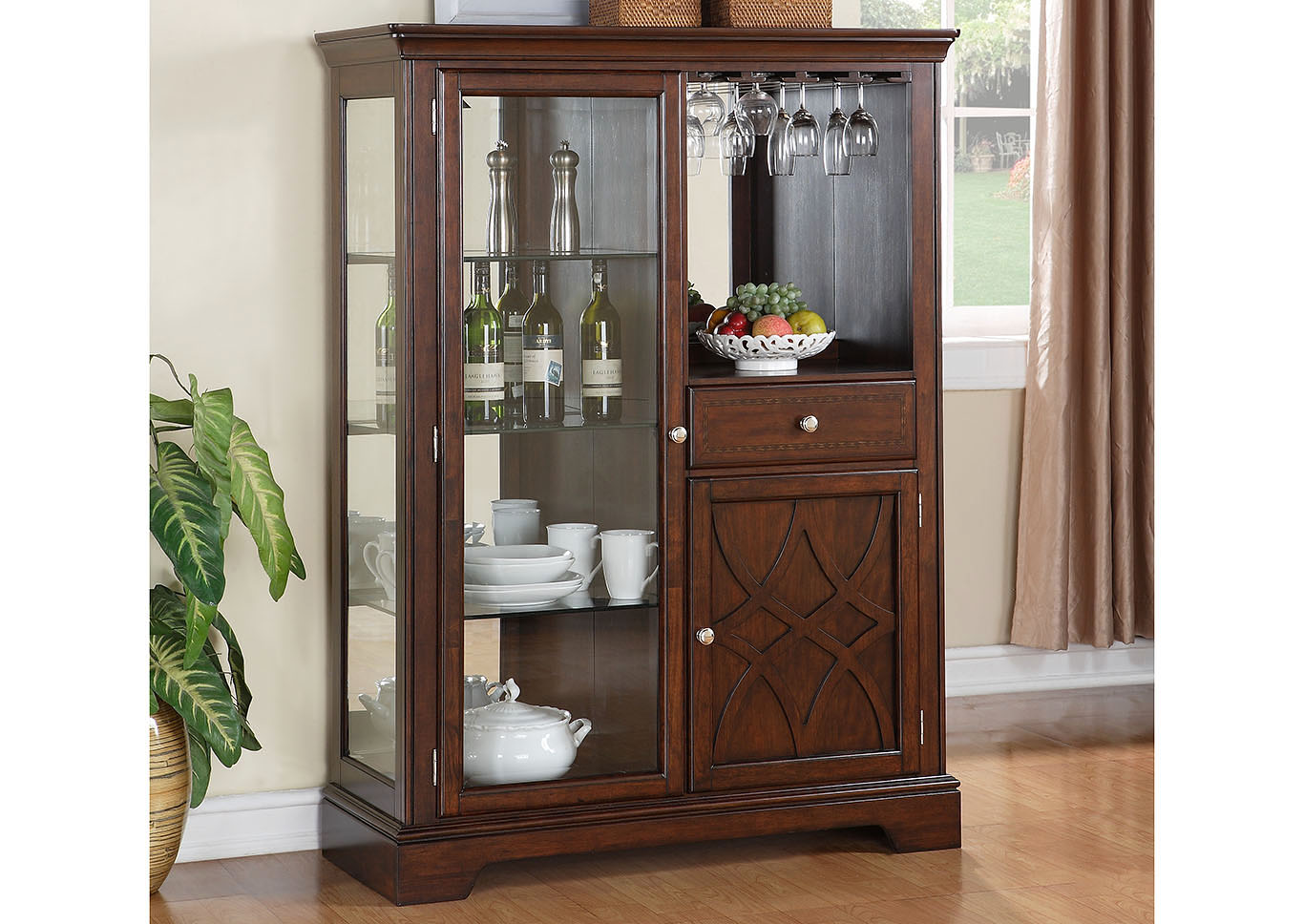 Woodmont Brown Server,Standard