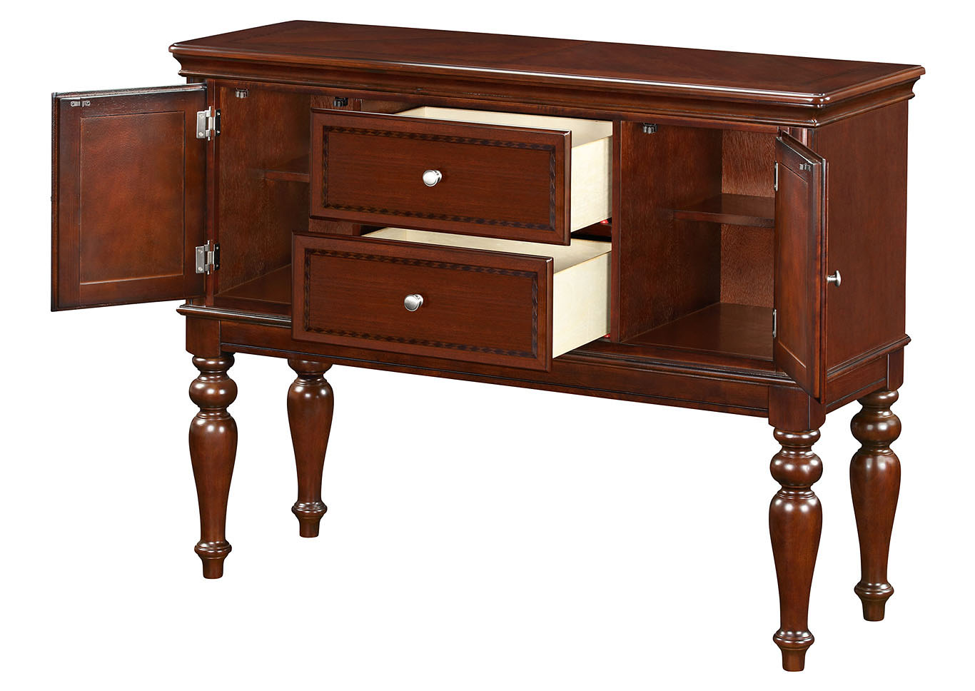 Woodmont Brown Sideboard,Standard