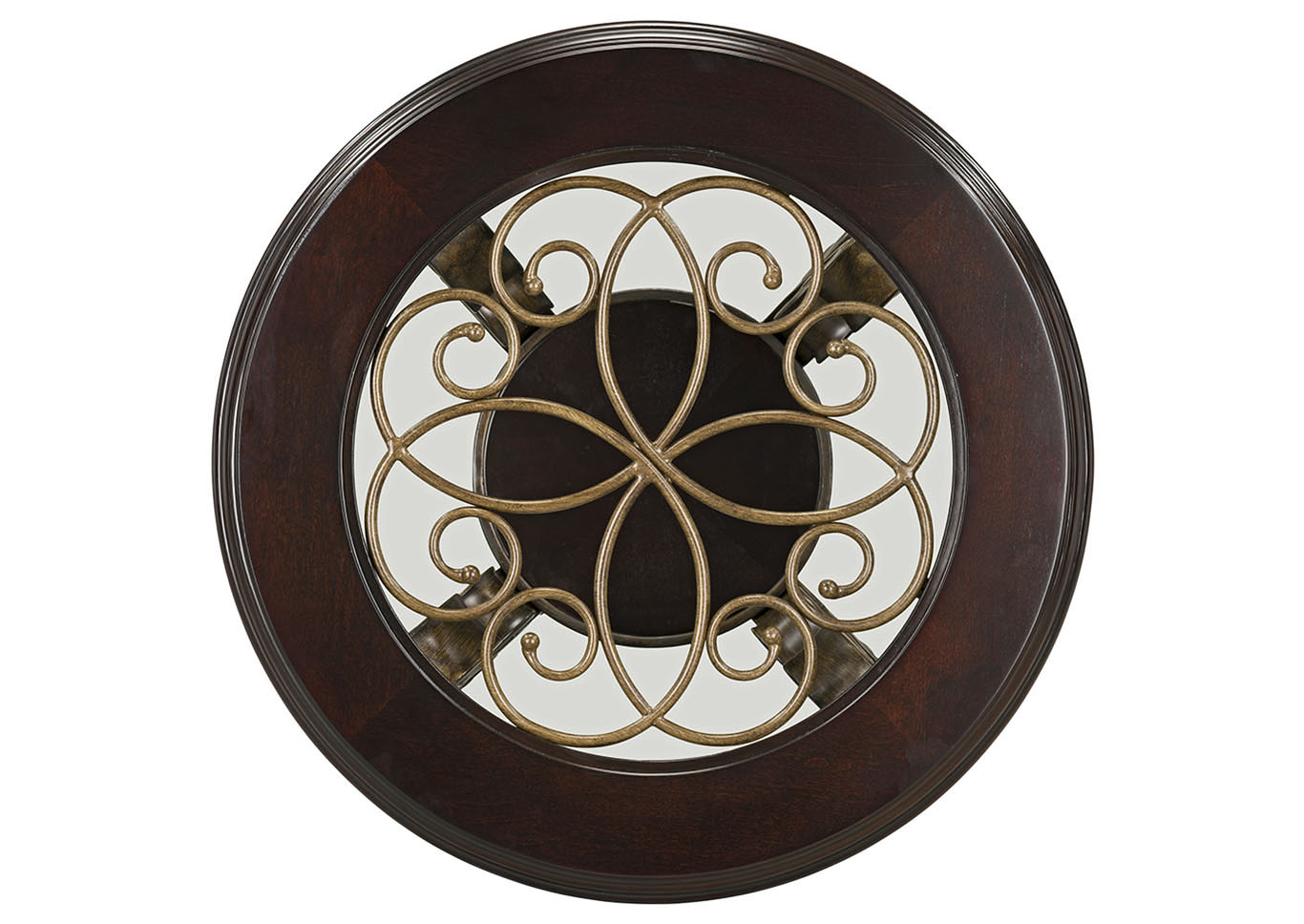 Bombay Round End Table,Standard