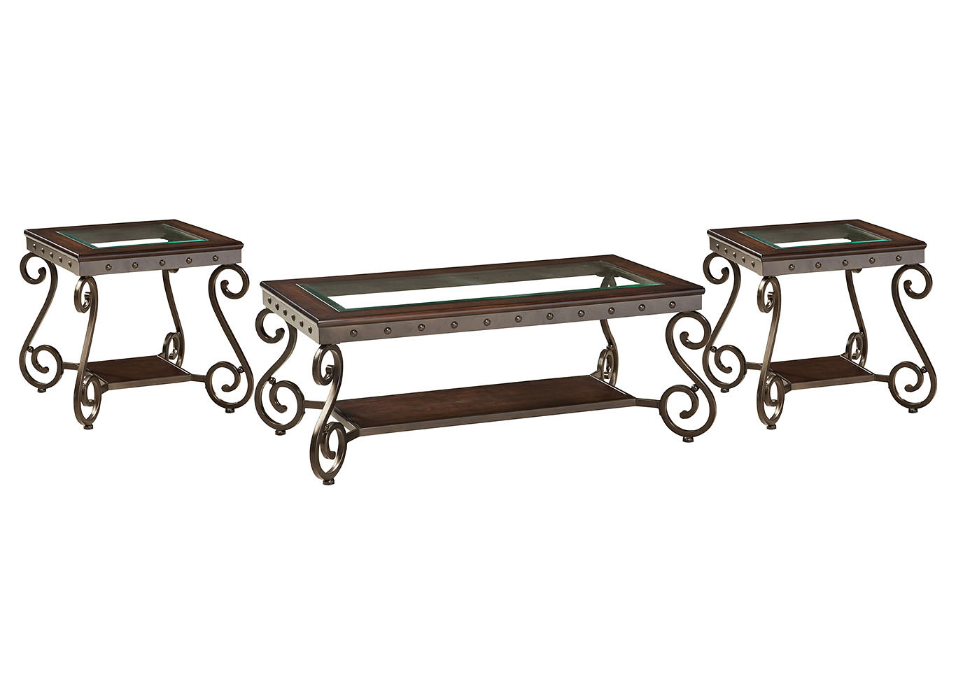 Saratoga Occasional Table (Set of 3),Standard