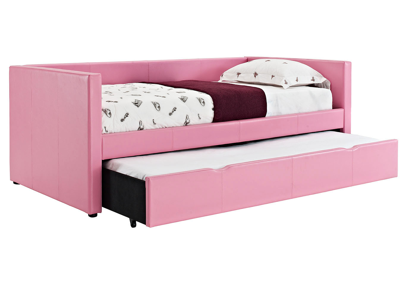 Lindsey Pink Twin Daybed,Standard