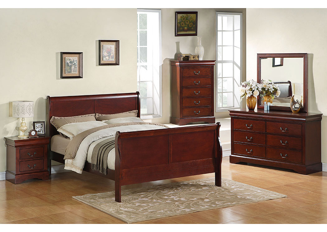 Lewiston Full Sleigh Bed,Standard