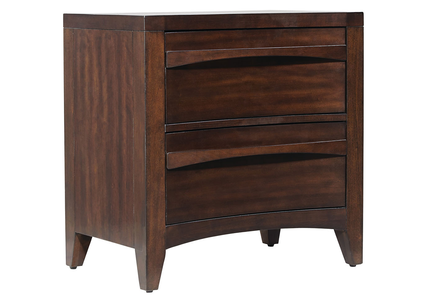 Contour Brown Nightstand,Standard