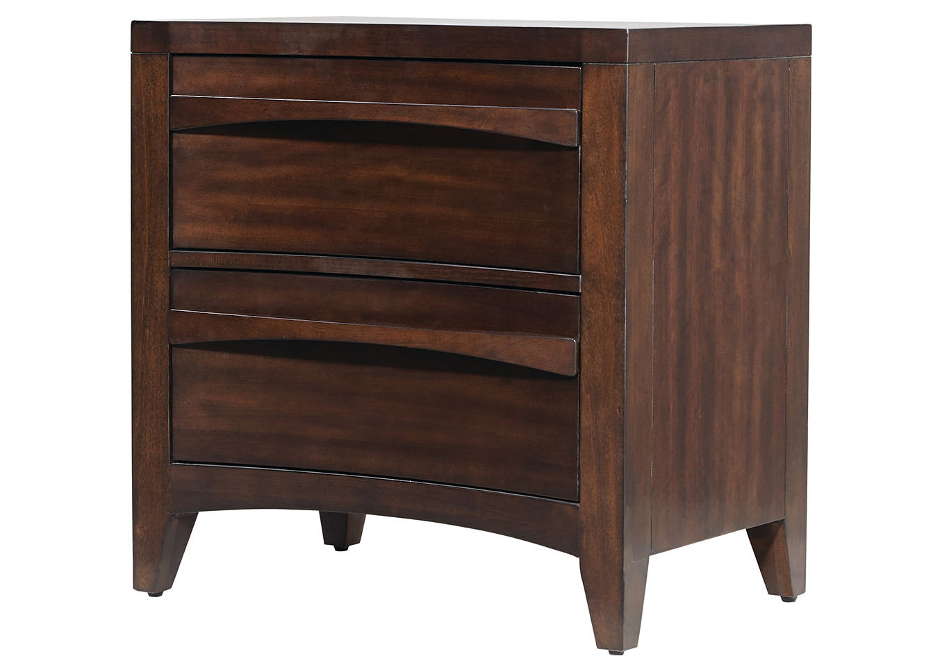 Contour Brown Nightstand,Standard