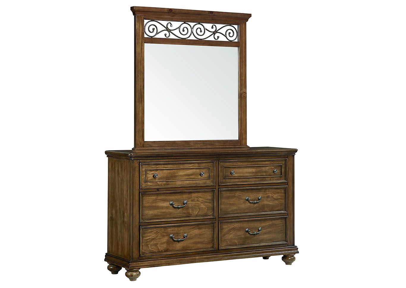 Monterey Brown Dresser,Standard