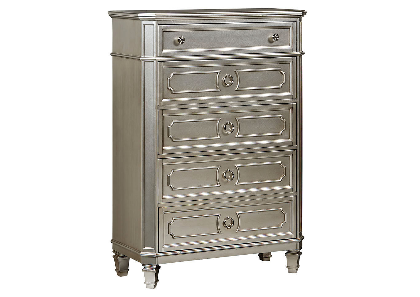 Windsor Silver Chest of Drawers,Standard