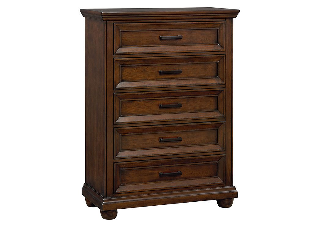 Vineyard Brown Chest of Drawers,Standard