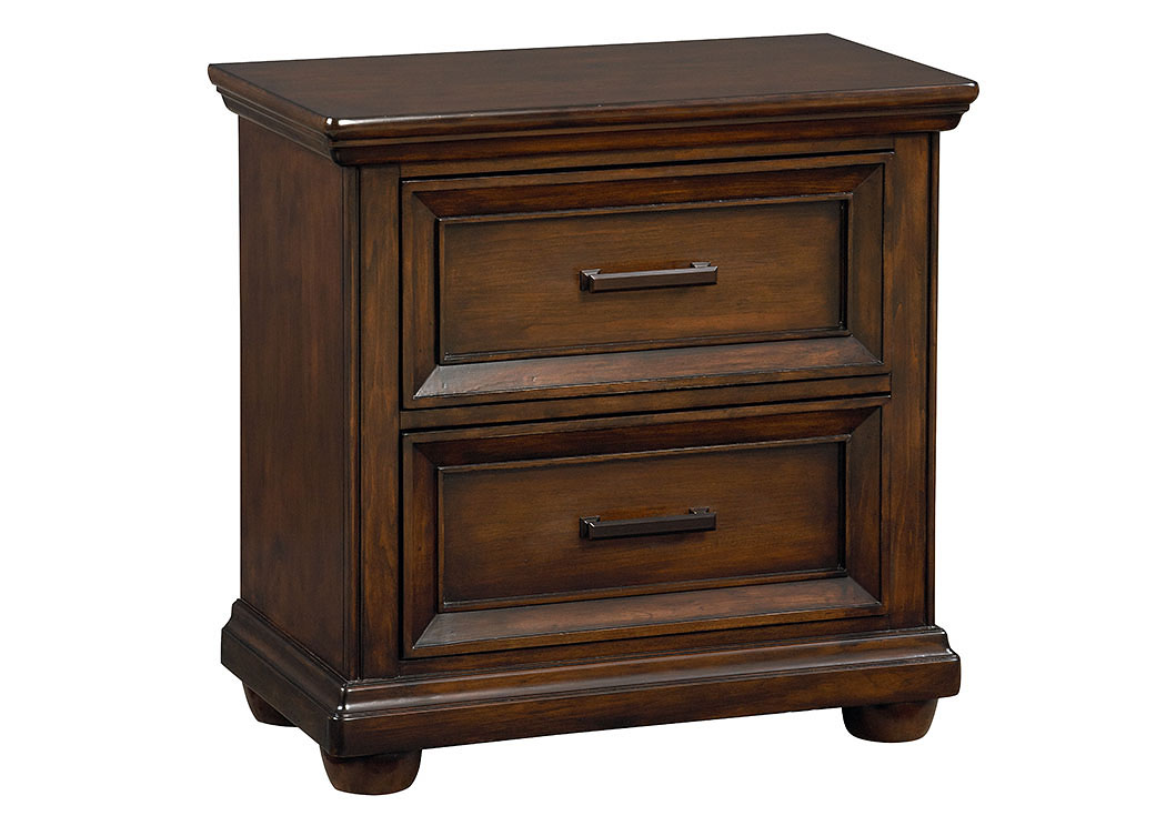 Vineyard Brown Nightstand,Standard