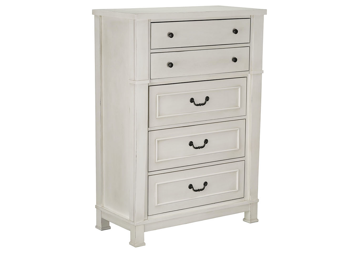 Chesapeake Bay White Chest of Drawers,Standard