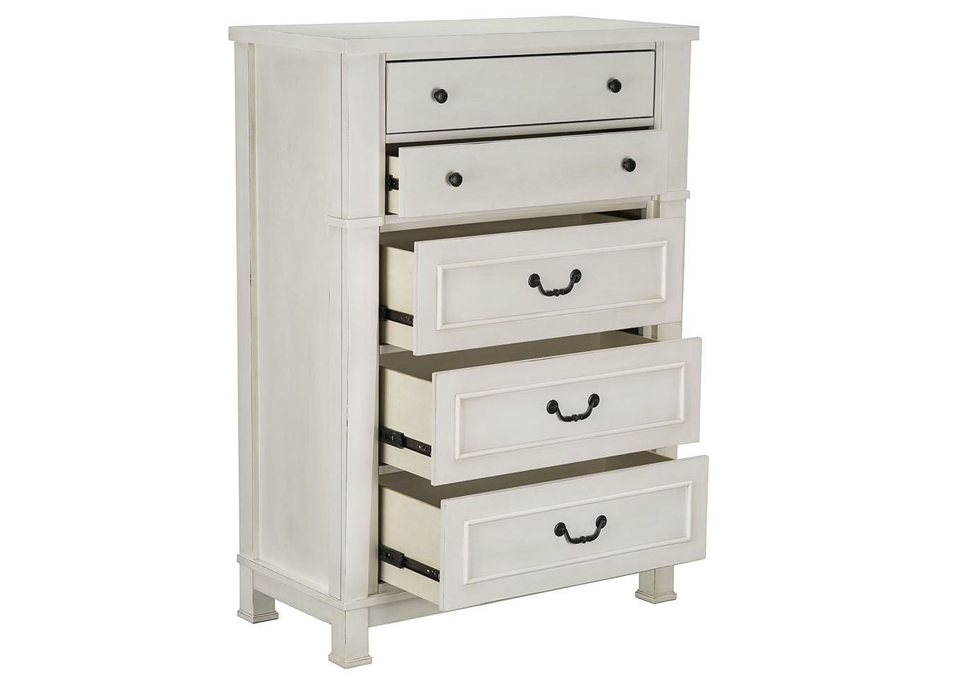 Chesapeake Bay White Chest of Drawers,Standard