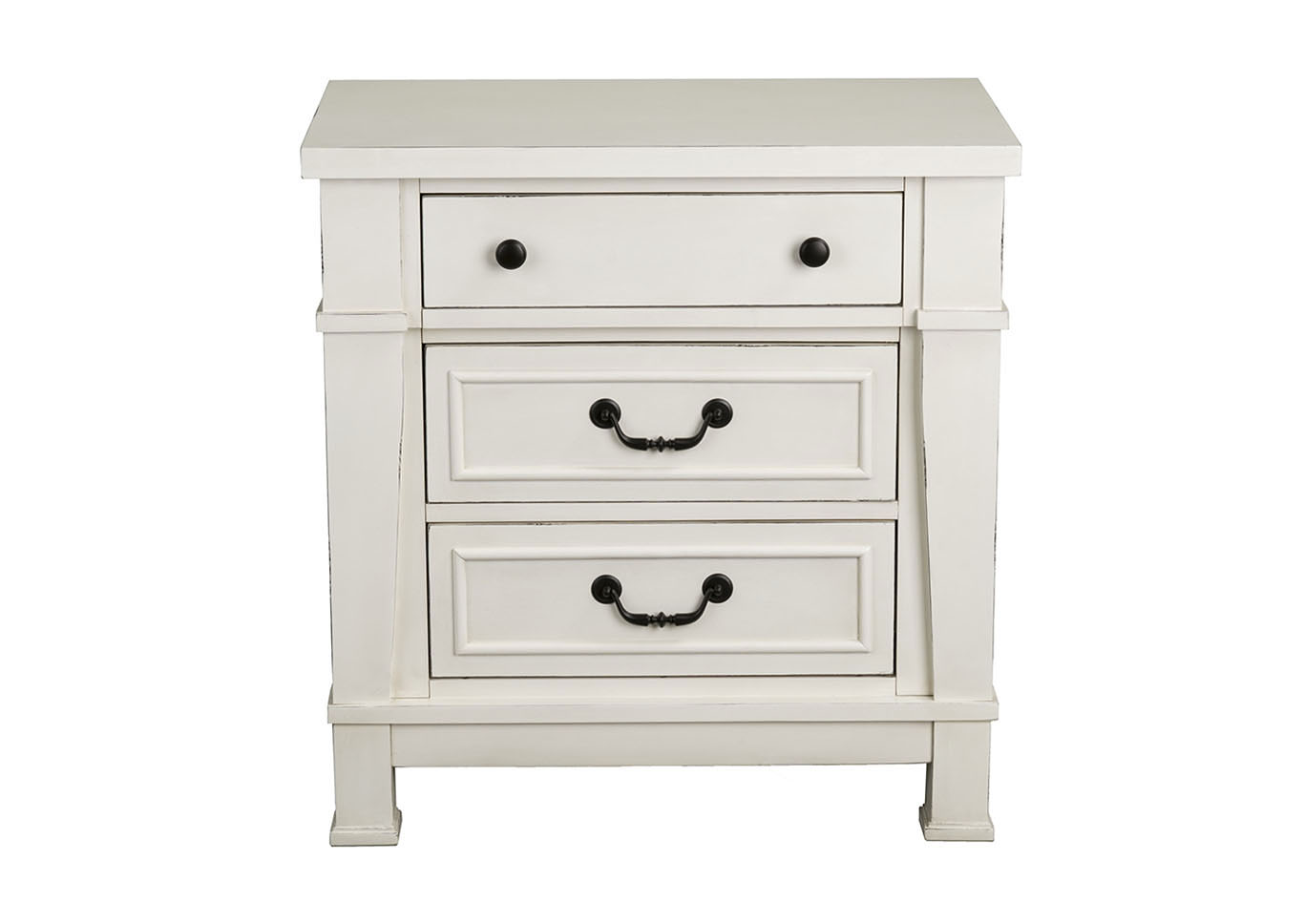 Chesapeake Bay White Nightstand,Standard