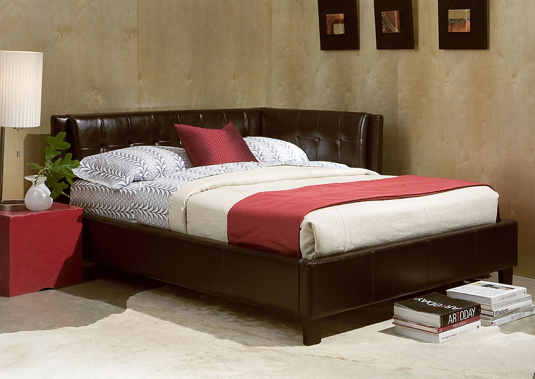 Rochester Brown Twin Corner Daybed,Standard