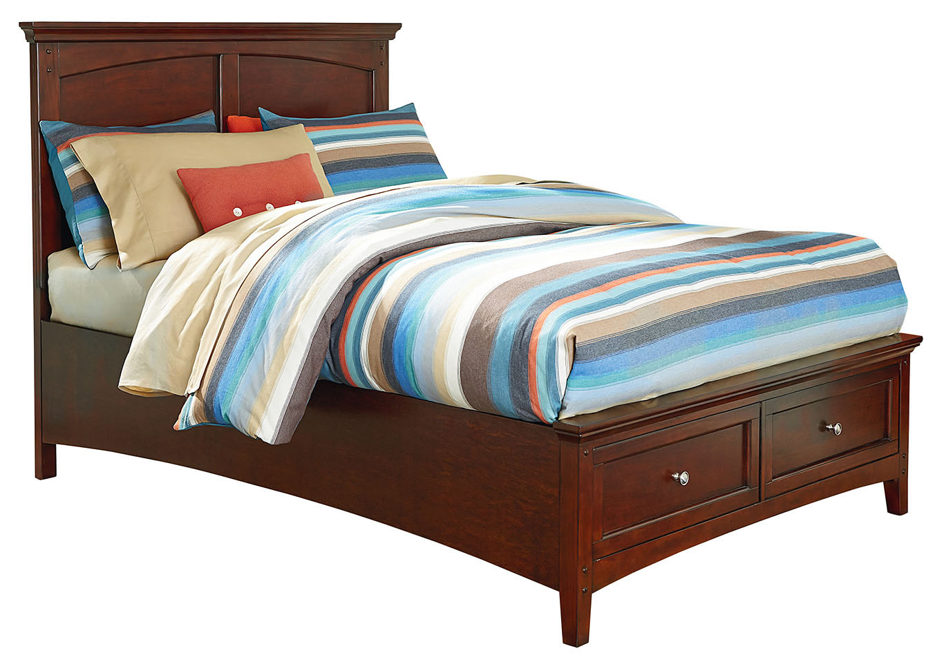 Cooperstown Brown Full Storage Bed,Standard