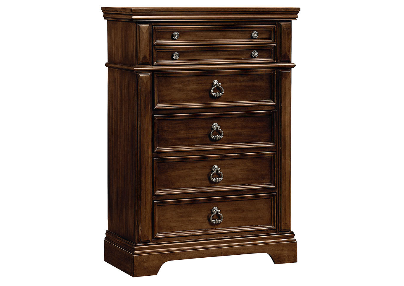 Charleston Brown Chest of Drawers,Standard