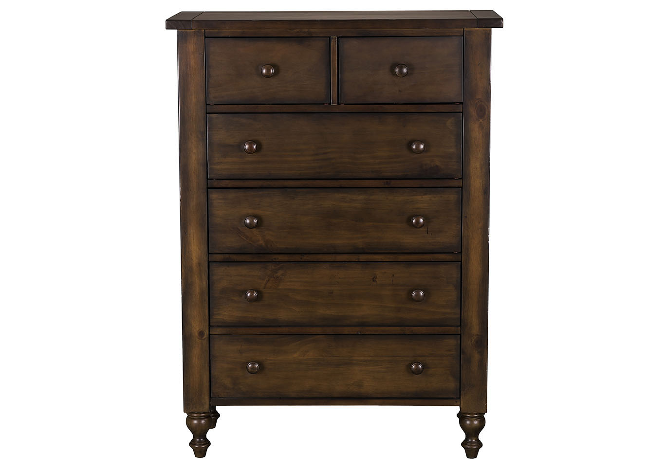 Paisley Court Brown Chest of Drawers,Standard