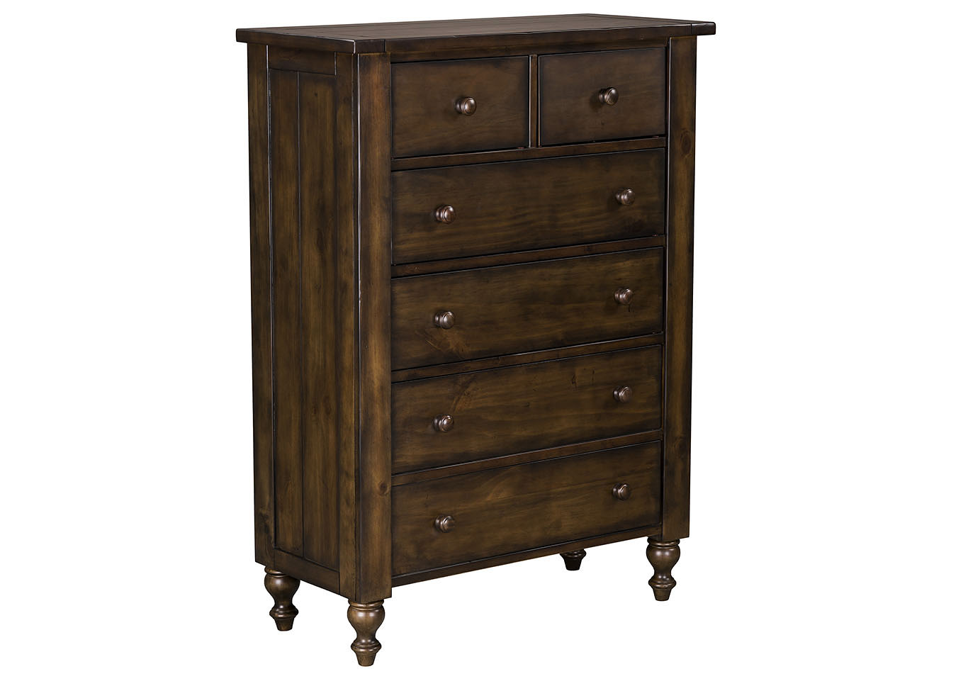 Paisley Court Brown Chest of Drawers,Standard