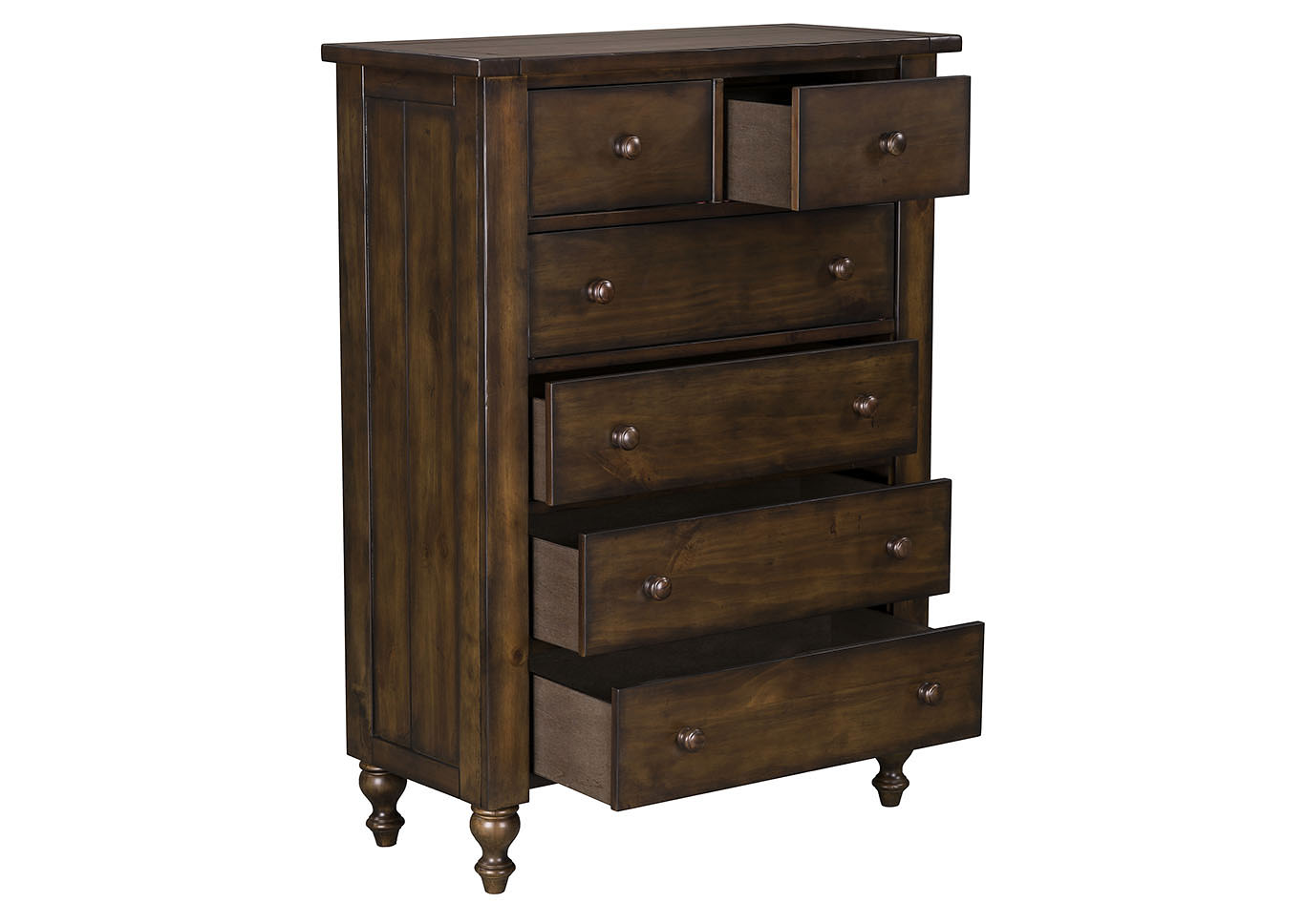 Paisley Court Brown Chest of Drawers,Standard