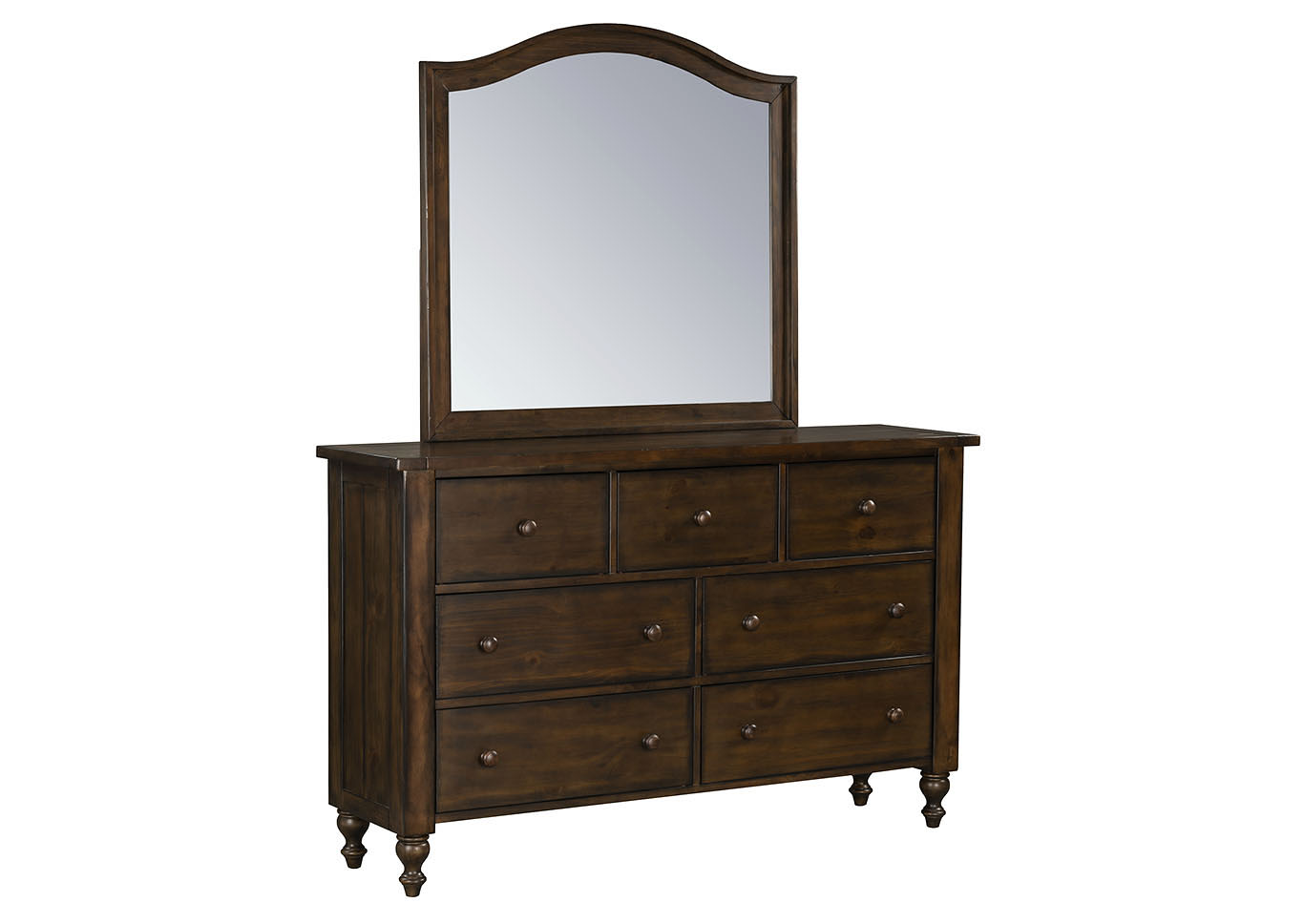 Paisley Court Brown Dresser,Standard