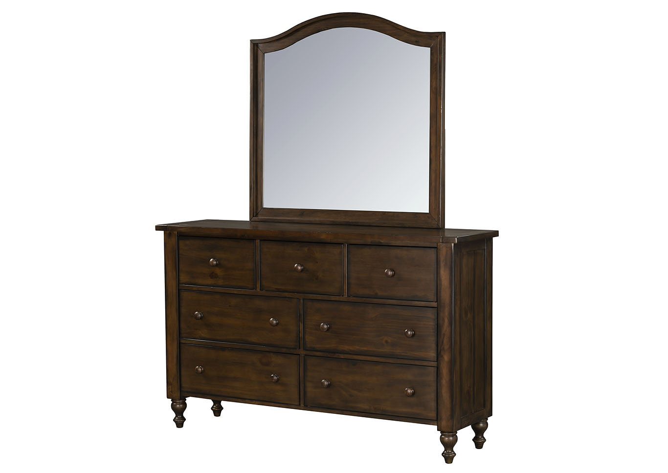 Paisley Court Brown Dresser,Standard