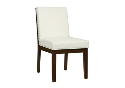 Image for Couture Elegance White Side Chair (Set of 2)
