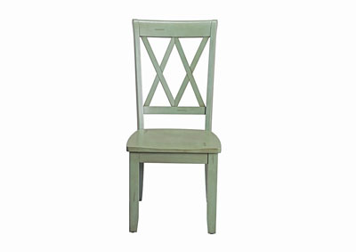 Image for Vintage Blue Side Chair (Set of 2)
