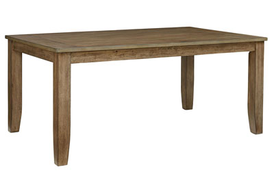 Image for Vintage Gray Rectangular Dining Table