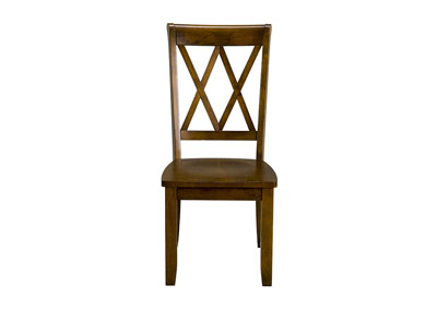 Image for Vintage Brown Side Chair (Set of 2)